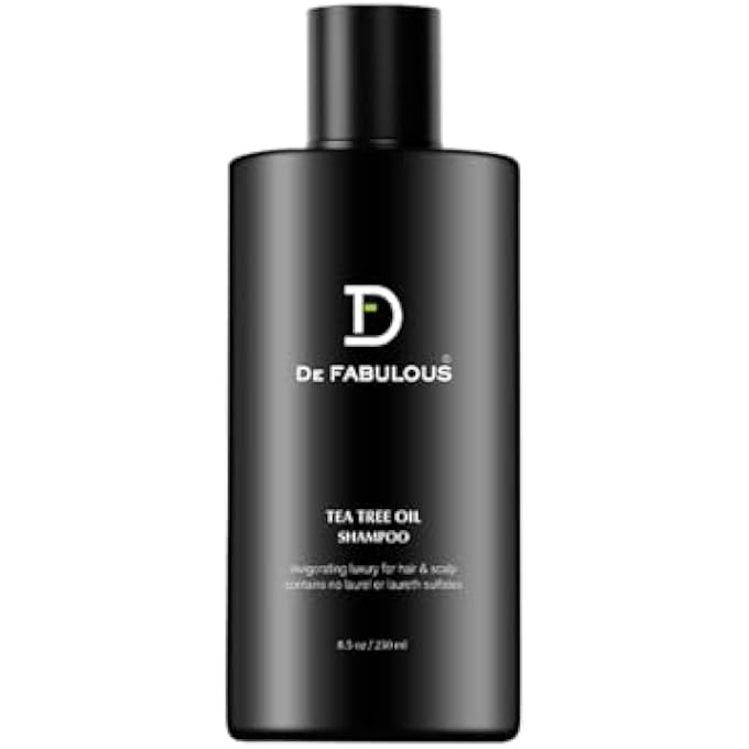 De Fabulous Tea Tree Oil Shampoo Shampoo 8.5 oz