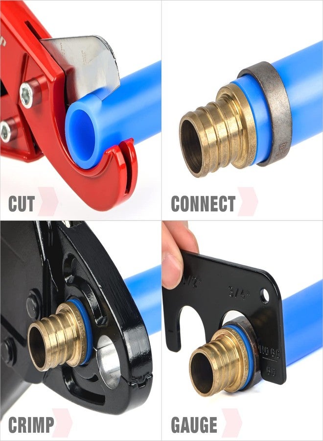 IWISS 3/4-Inch PEX Pipe Crimp Copper Rings, Skid-Proof, F1807 Standard-50pcs - Image 4