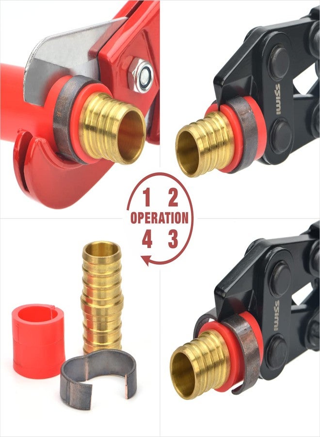 IWISS 3/4-Inch PEX Pipe Crimp Copper Rings, Skid-Proof, F1807 Standard-50pcs - Image 5