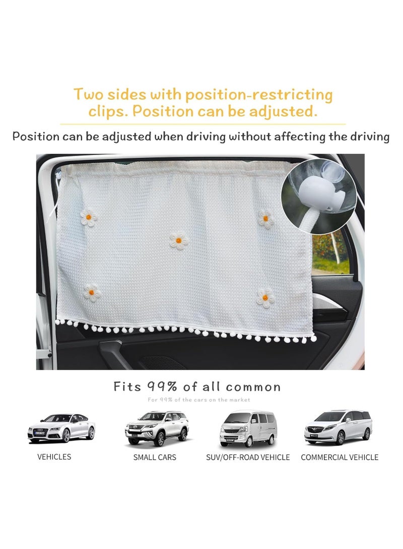 general Car Window Sunshades 2 Piece Side Windows, Universal Kids & Baby Car Window Sunshades, Car Sunshades Side Windows, Front Window Perfect Car Sunshades, Women's Interior Essentials. - Image 3