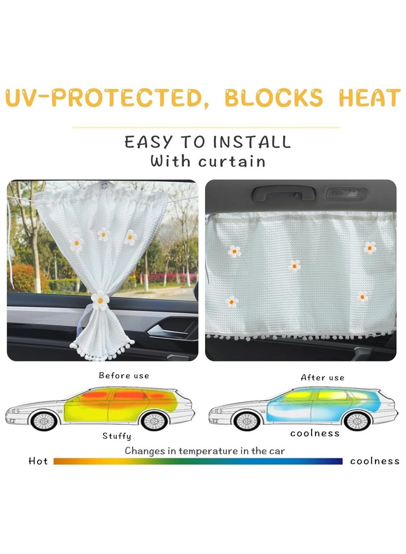 general Car Window Sunshades 2 Piece Side Windows, Universal Kids & Baby Car Window Sunshades, Car Sunshades Side Windows, Front Window Perfect Car Sunshades, Women's Interior Essentials. - Image 4