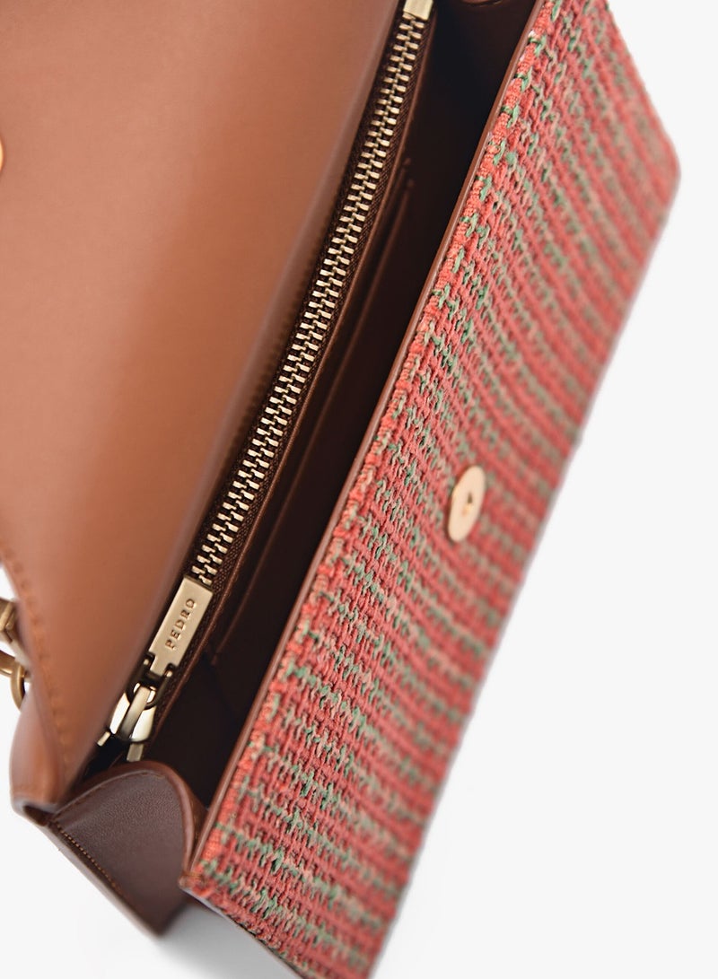 Pedro Studio Leather Travel Organizer Rectangular Women's Crossbody Bag - Image 4