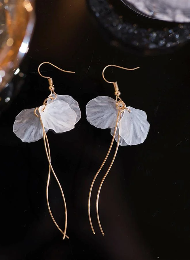 Take Two  Leaf Drop Tassel Earrings for Women | Best Price UAE