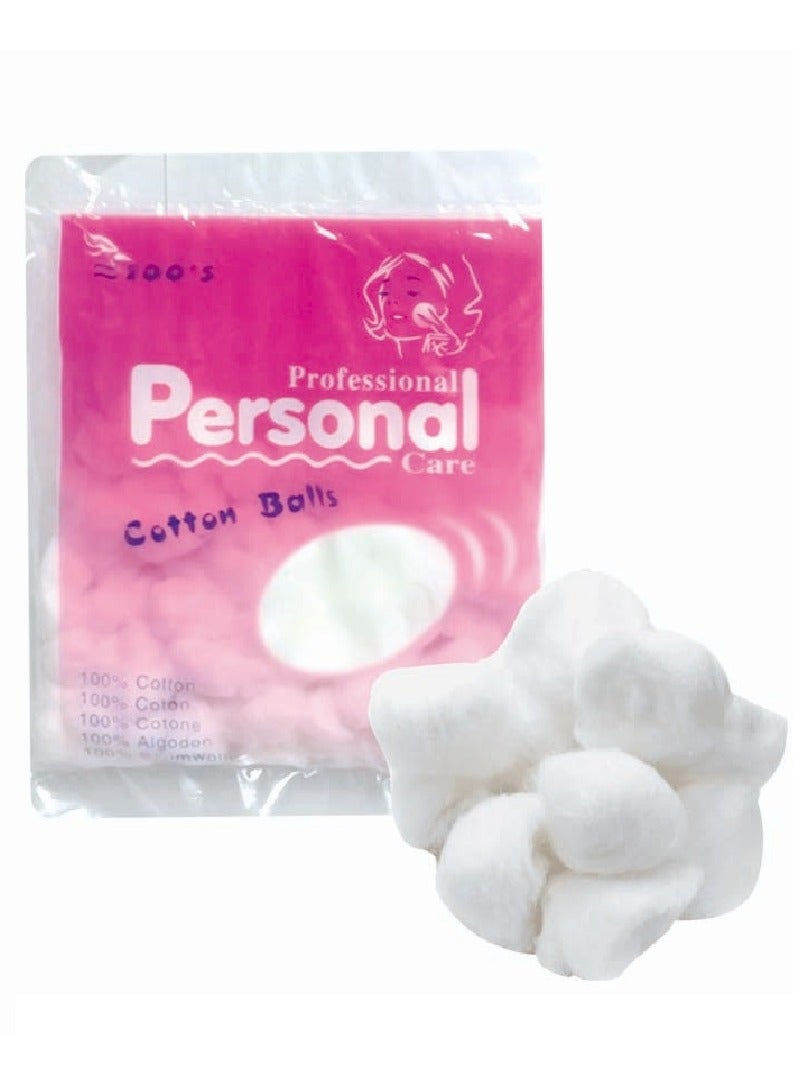 Generic Professional Personal Care Cotton Ball - 100 Pcs  - Image 1