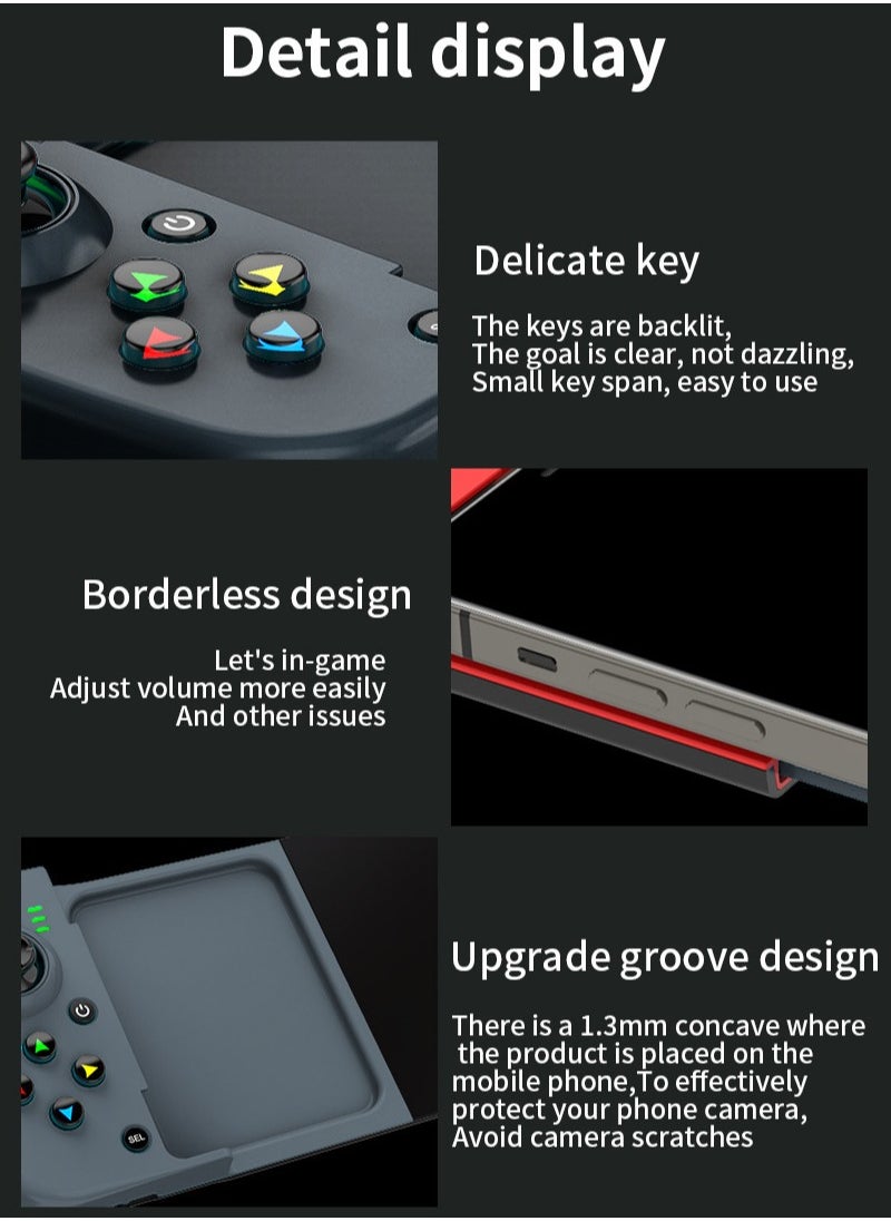 Flash Hawk - D3 Mobile Game Controller Gamepad for iPhone iOS Android PC PS4 Switch - Image 1