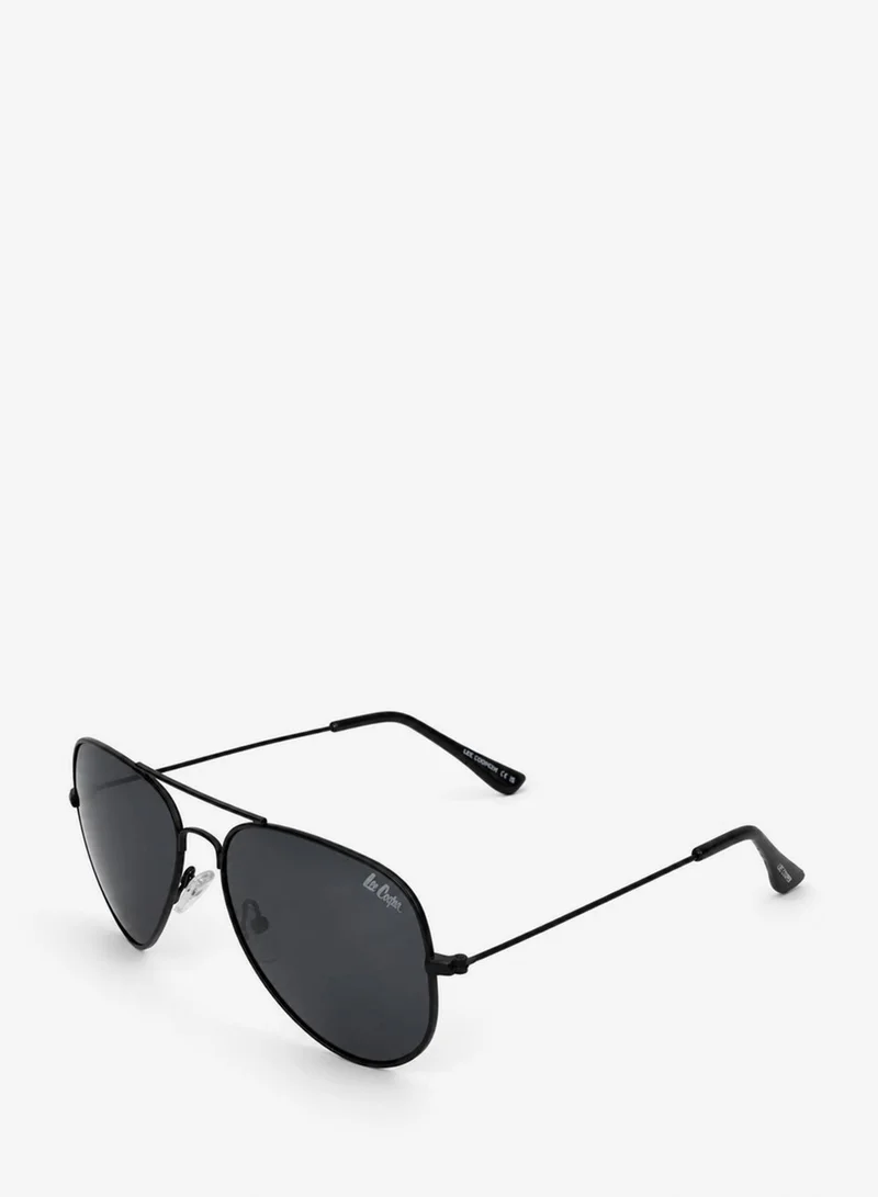 1.1 Tac Polarized Sunglasses Black Frame Gradient Grey Mirror Lens 50mm  - LCM10265C1
