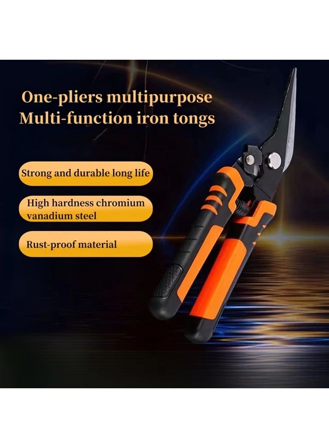 SK5 Elbow Aviation Metal Shears Industrial Strength Manual Scissors Rust Proof - Image 3