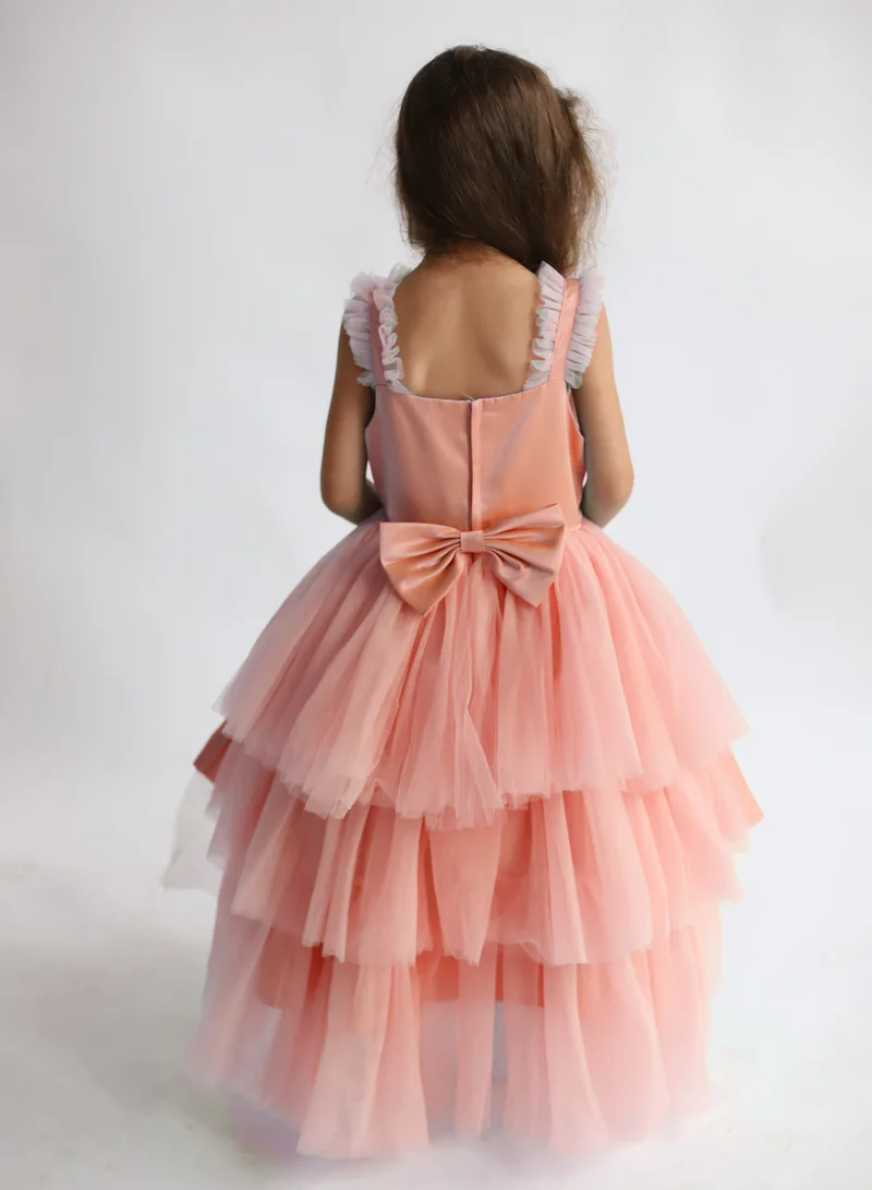 دىدانيالا Peach Tulle Dress