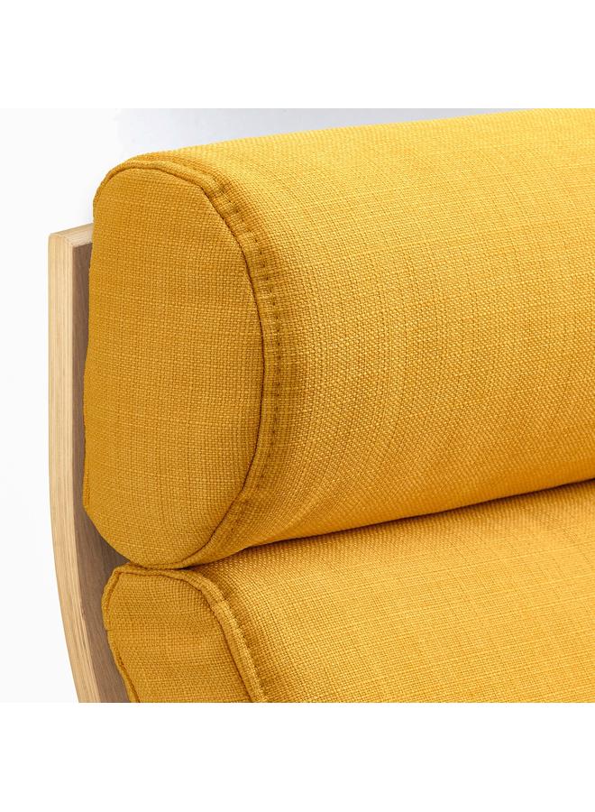 Zaboon Armchair cushion, Skiftebo yellow - Image 3
