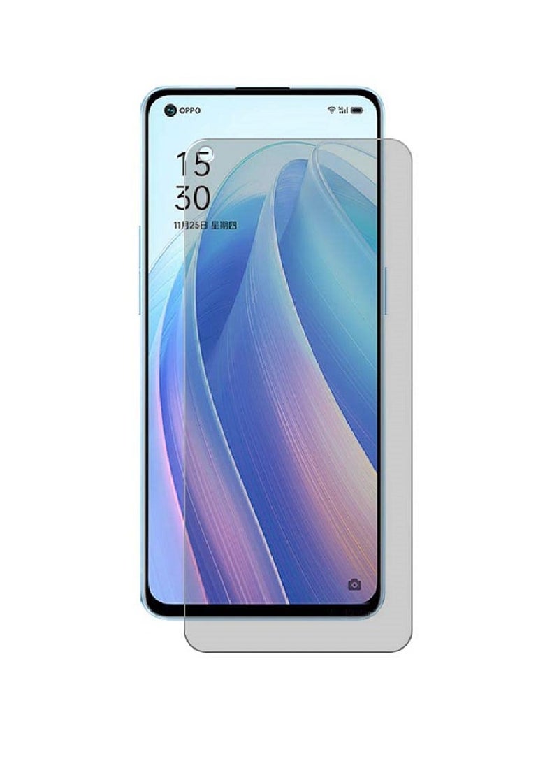 Super Tempered Glass Screen Protector Anti-Spy Privacy  Designed For Oppo Reno7 SE Full Screen Coverage And Bubble Free - Image 1