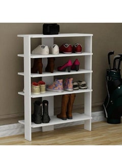 Stylish Harmony White Shoe Rack By Alhome