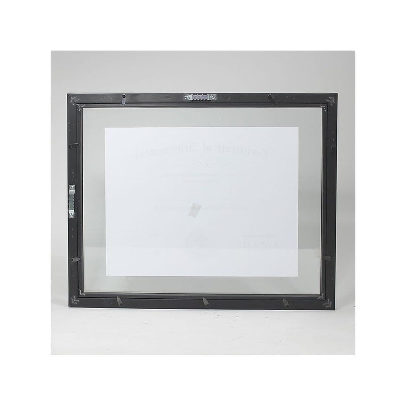 Lawrence Frames Multi Use Float Document Frame, Black, 11x14 - Image 3