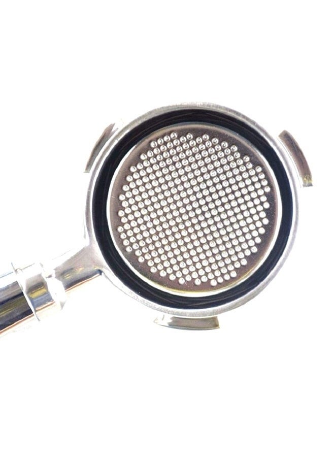 Captaintech Stainless Steel Portafilter With Wooden Handle Silver/Beige 51x220mm - Image 4