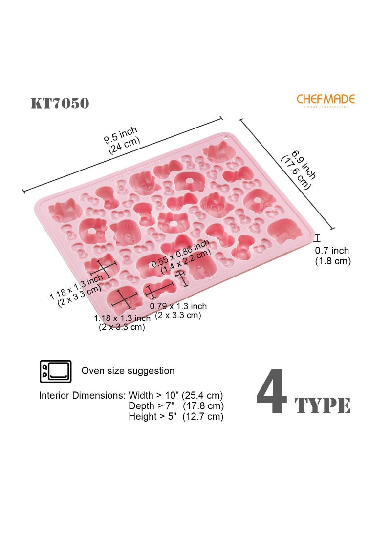 chefmade Hello Kitty Silicone Chocolate Mold - Image 2