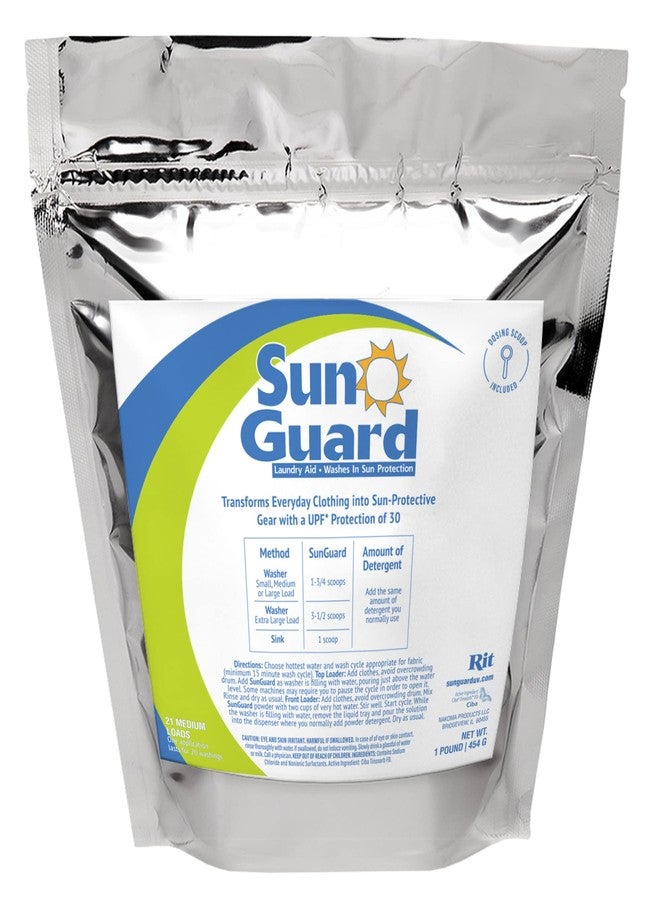 RIT SunGuard حماية من الشمس - أضف حتى 30 UPF حماية لملابسك، تدوم حتى 20 غسلة (1 رطل)