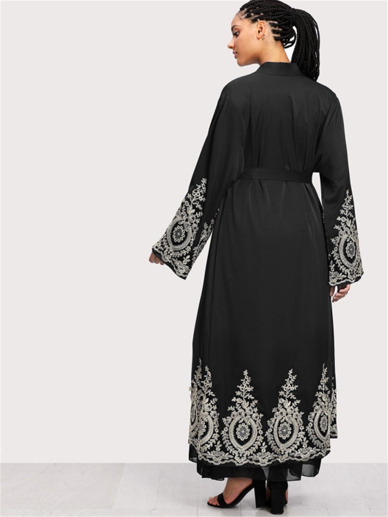 monica fashion Fashion Hot-Selling Gold Embroidered Cardigan - Image 3