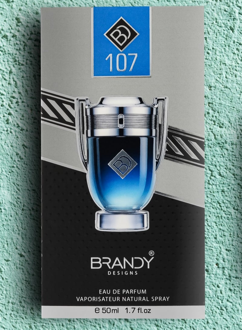 براندي ديزاينز 107 او دي بارفان/عطر 50 مل عطر أنيق - Image 3