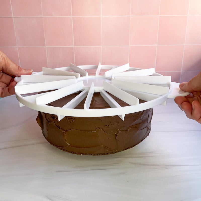 Ateco Cake Portion Marker  10 Or 12 Slices  Works For Cakes Up To 16-Inches Diameter - Image 3