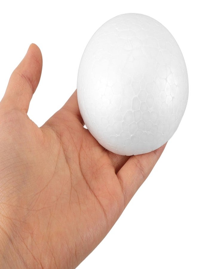 HEALLILY Foam Half Balls 30 Pieces 3.14 Inch White Crafting Foam Sphere for Flower Arrangement Kids DIY Educational Painting and Christmas Decoration - Image 3