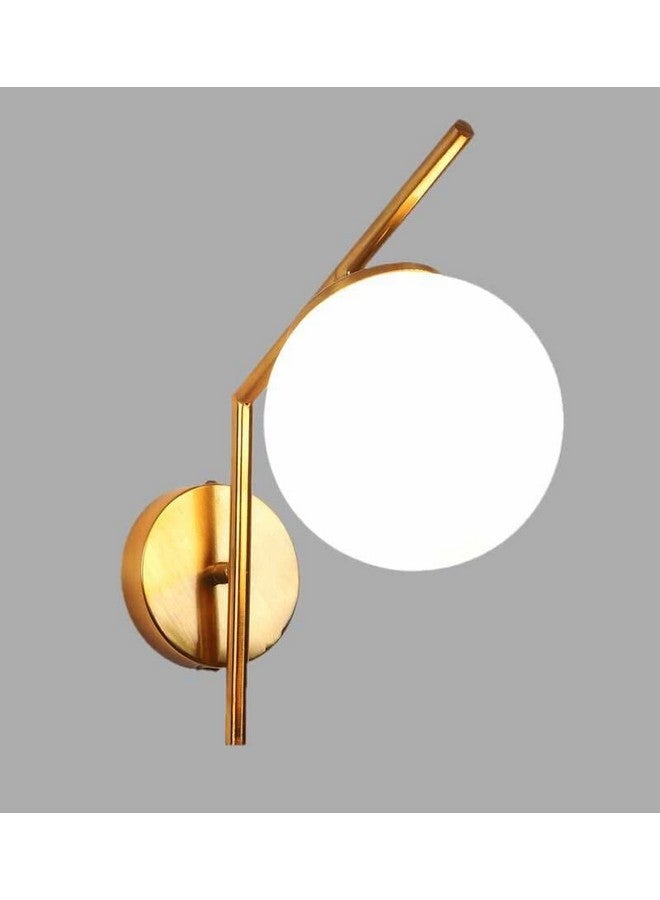 kinis Unique Globe Wall Light/Wall Lamp to Décor Home/Living Room/Bedroom/Office/Dining/Cafe/Restaurants, Gold (Pack of 1, Without Bulb) - Image 4