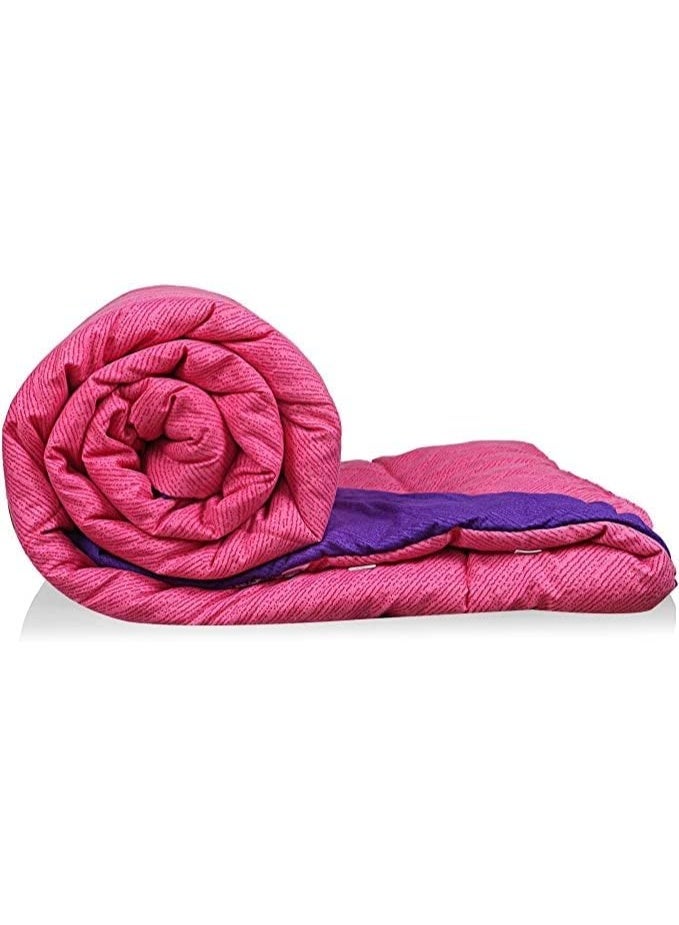 Roll Comforter - 150 x 220 cm, All Season Duvet, Supersoft Polyster, Breathable, Lightweight, Durable Quality, Multicolor - Image 1