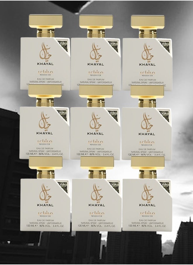 خيال 9 قطع عطر خيال مشاعر 100 مل  - Image 1