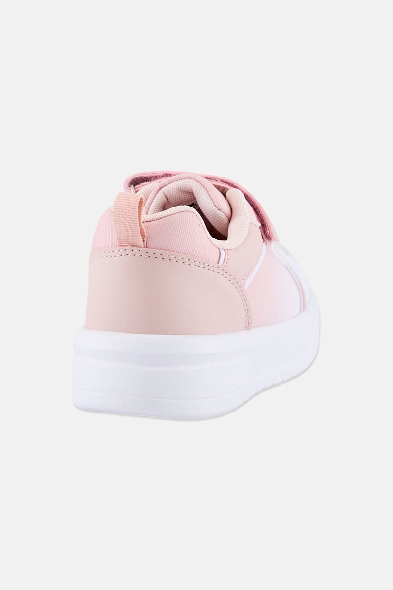 RBX Kids Girl Velcro Closure Outdoor Shoes, Pink - Image 4