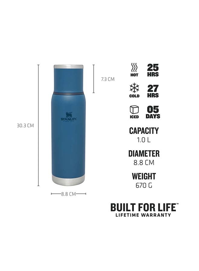 ADV Flask 1L/1.1Qt To-Go Bottle Abyss