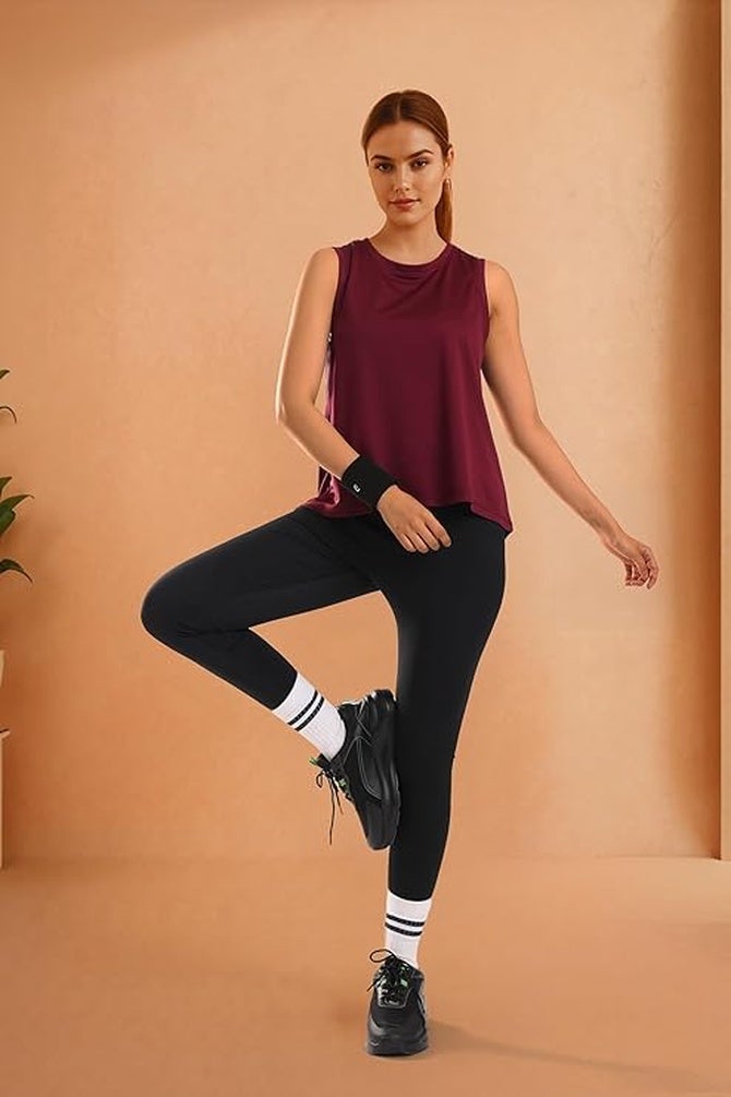 pump'd Athleisure Women's Sleeveless Fashion Tank Top -Lightweight, Anti-Odor, UV Protect, Dry Tech, Ultra Soft Seams - Image 1