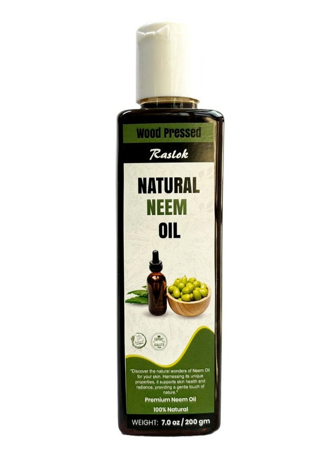 Raslok Pure Natural Neem Oil | Wood Pressed (4, Ounces) - Image 1