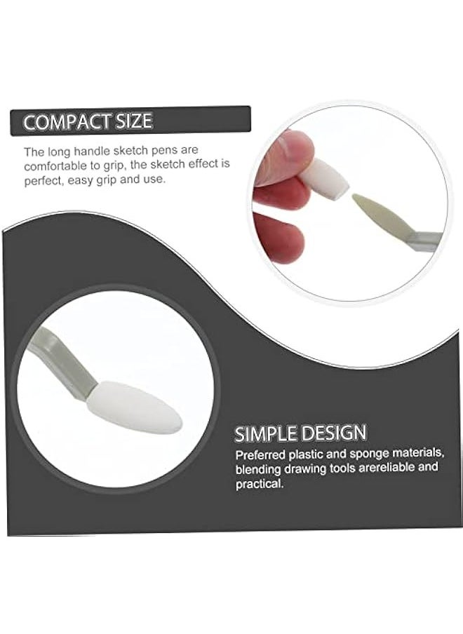Generic - 1 Set Art Plug Blending Stump Sharpener for Mixed Candy Bag Shadow Blending Stick Art Paintbrush Art Blenders Replacement Artist Charcoal Drawing Tool Sponge Sketch Tool Suite - Image 1