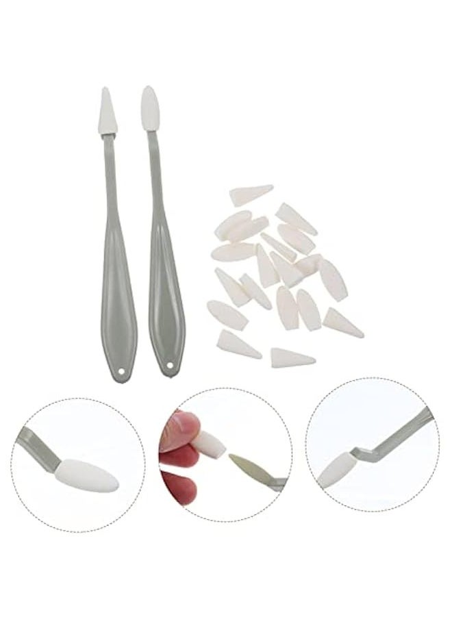 Generic - 1 Set Art Plug Blending Stump Sharpener for Mixed Candy Bag Shadow Blending Stick Art Paintbrush Art Blenders Replacement Artist Charcoal Drawing Tool Sponge Sketch Tool Suite - Image 1
