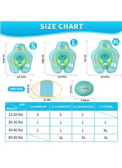 xozgdovg Baby sunscreen swim ring, size L  - Image 4