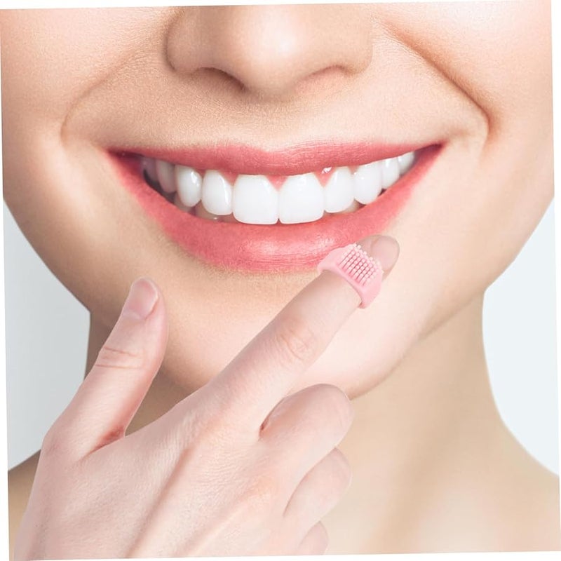 6 قطع فرشاة أسنان ناعمة الشعيرات مجموعة فرشاة سفر محمولة على شكل حلقة للمتنزهين والتخييم - Image 4