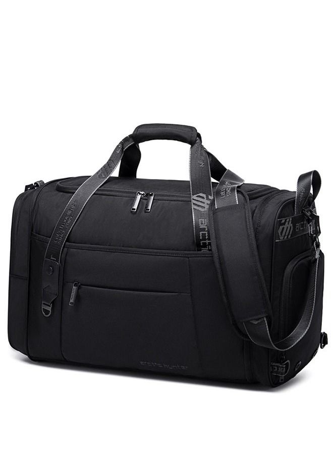 ARCTIC HUNTER LX00021 Waterproof Anti-Theft Messenger Bag Duffel Bag Gym Bag - Black  - Image 1