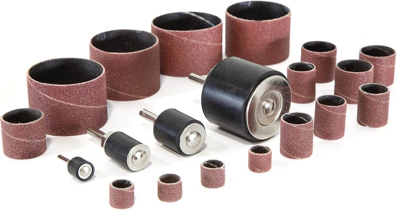 Wen DS164 20-Piece Sanding Drum Kit for Drill Presses and Power Drills - Image 1