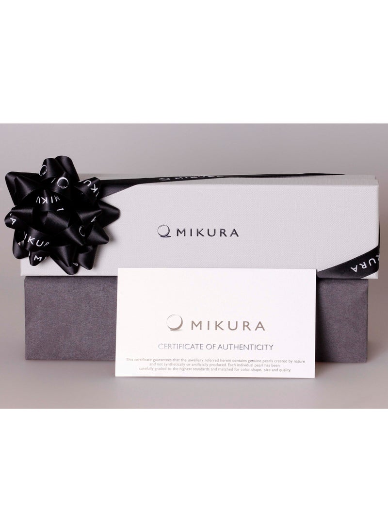 MIKURA - Bracelet 2st 19Cm, Freshwater Pearls, A Quality, Natural Multi Color, 6.0-5.5MM, 18KY - Image 1