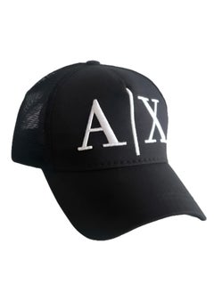 Armani Exchange Armani Exchange AX Logo Cap - Black 