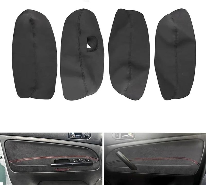 QASULER Suede Leather Door Armrest Cover for VW Passat B5 - Image 3