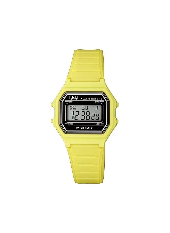Q&Q Digital Watch M173J016Y, Yellow - Image 2