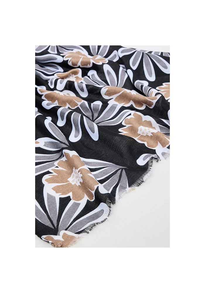 R&b  Floral Print Scarf, 180X85cm for Women | Best Price UAE