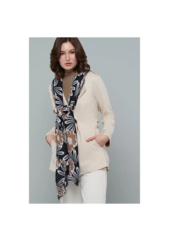 R&b  Floral Print Scarf, 180X85cm for Women | Best Price UAE