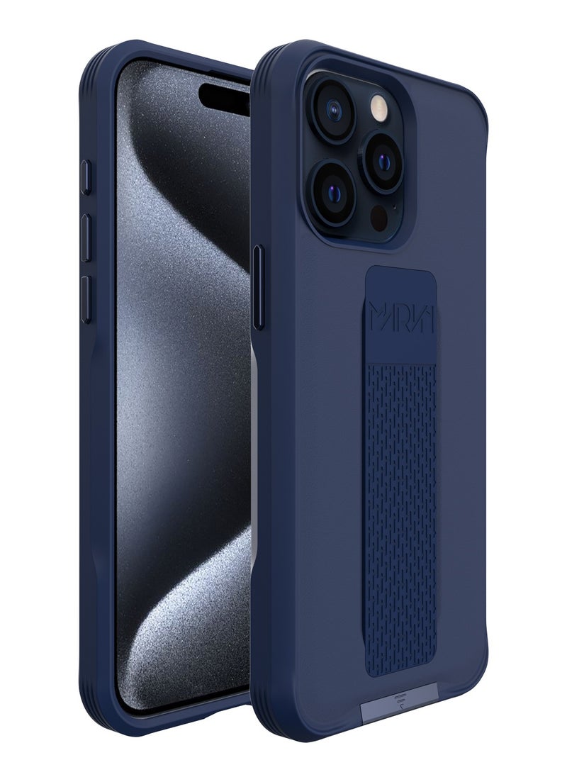 MARVN iPhone 15 Plus Case by MARVN Special Case – Gray, Full Shockproof Protection, Slim Design, Retractable Kickstand, Wireless Charging Compatibility, Raised Camera & Screen Protection  - Image 2