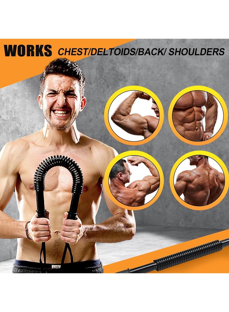 سوبر كيه جهاز تمرين الصدر المحمول لتمارين العضلات العلوية - معدات اللياقة البدنية للجيم المنزلي - مدرب العضلات العلوية - جهاز تمرين الساعد - مقوي الذراع - بناء الصدر - مناسب لجميع مستويات اللياقة البدنية - Image 2