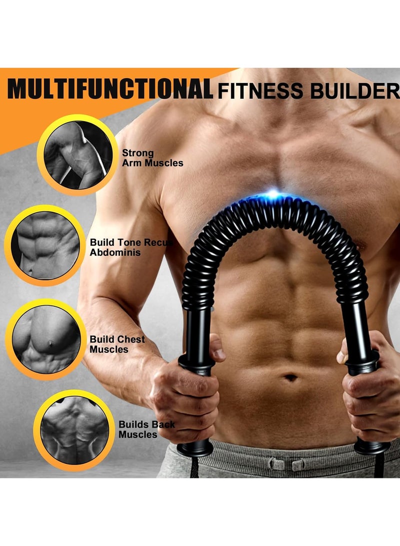 سوبر كيه جهاز تمرين الصدر المحمول لتمارين العضلات العلوية - معدات اللياقة البدنية للجيم المنزلي - مدرب العضلات العلوية - جهاز تمرين الساعد - مقوي الذراع - بناء الصدر - مناسب لجميع مستويات اللياقة البدنية - Image 3