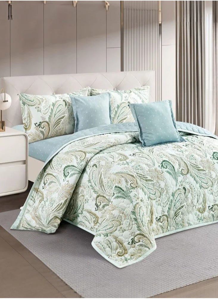 Single Summer Bedding Set with compressed Insert-4 Pieces-Lorian-Light Green-Light Tiffany - pzsku/ZD3915D5CB0E518F9D0C9Z/45/_/1730183415/90cc9d06-b8c6-478f-9dd3-f1db2ecd9290