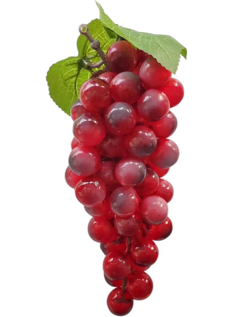 LATIFA Artificial Decorative Grape 1 pc Burgundy Red - Image 1