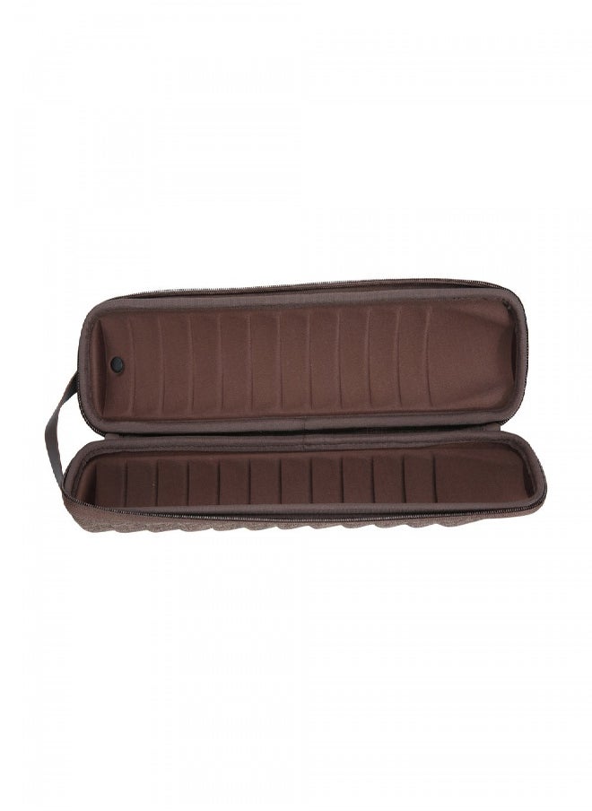 AL SANIDI Empty anti-shock cups bag, Tea cups Bag, Oud, Size 35*7.2*7.2Cm  - Image 4