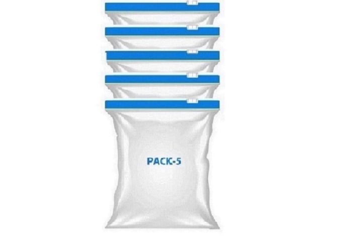 ZIP LOCK POUCHES ZIP LOCK BAG FOR STORAGE FREEZER REUSABLE ZIPPER BAGS ZIPLOCK BAGS FOR FRIDGE STORAGE ZIP LOCK BAGS FOOD PACKING COVERS FRIDGE STORAGE BAGSZIP POUCHES FOR TRAVELBLUE55