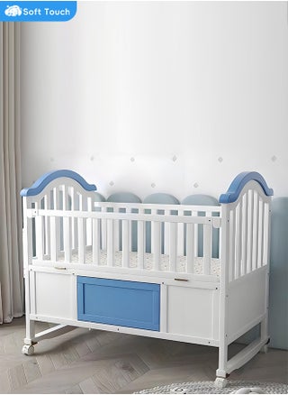 Baby Cot Baby Crib with Storage Solid Wood Toddler Bed Suitable for Newborns and Infants 118x72x92CM - pzsku/ZD3918B7E9D4C758F68E6Z/45/_/1737012318/4fdc631f-03f9-47e4-ade9-a08e58c1fb28